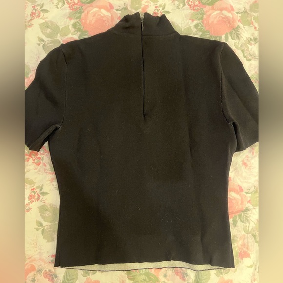 STAUD Short Sleeve Nat Top Rainbow Yin Yang XS - Picture 6 of 7